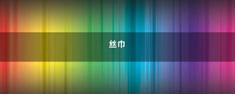 丝巾