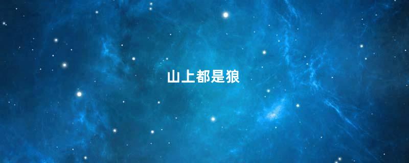 山上都是狼