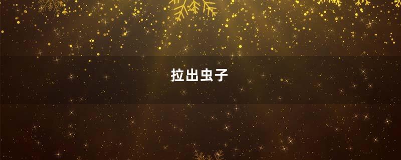 拉出虫子