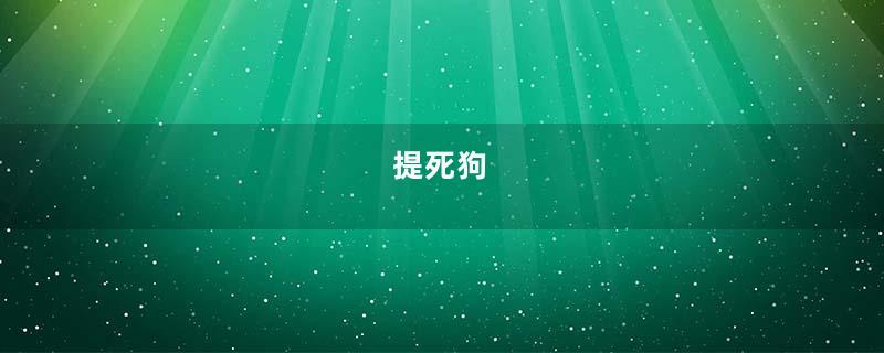 提死狗