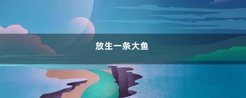 放生一条大鱼