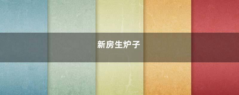 新房生炉子