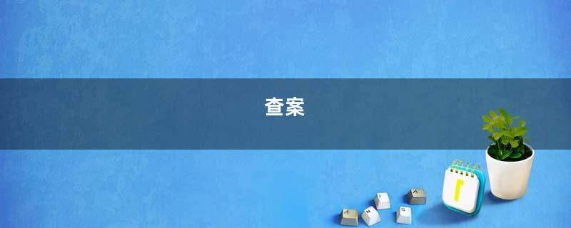 查案