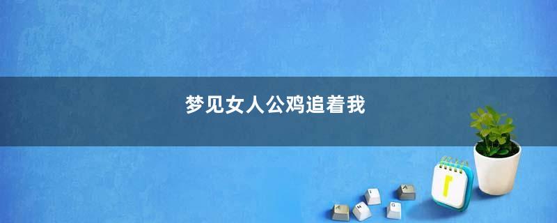 梦见女人公鸡追着我
