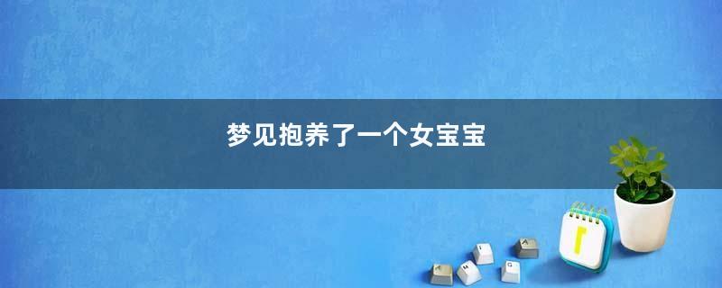 梦见抱养了一个女宝宝