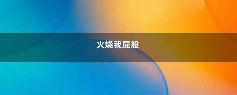 火烧我屁股