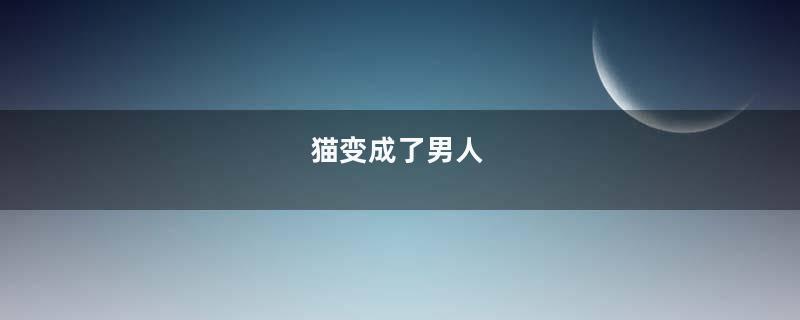 猫变成了男人